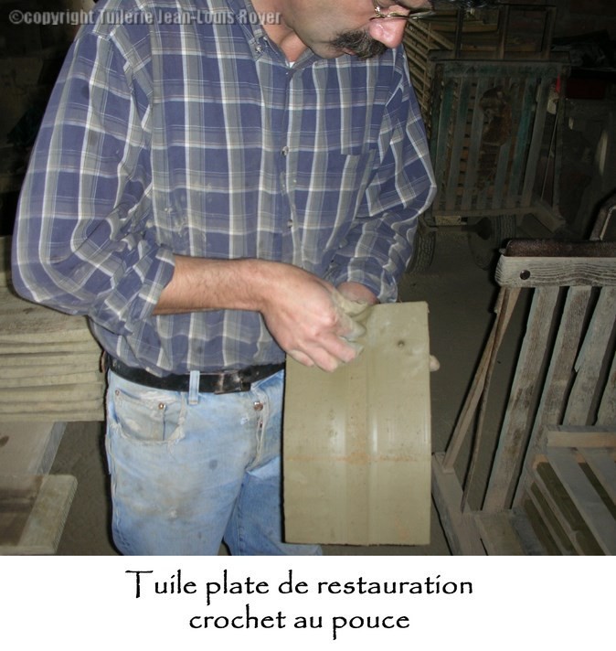 tuile plate