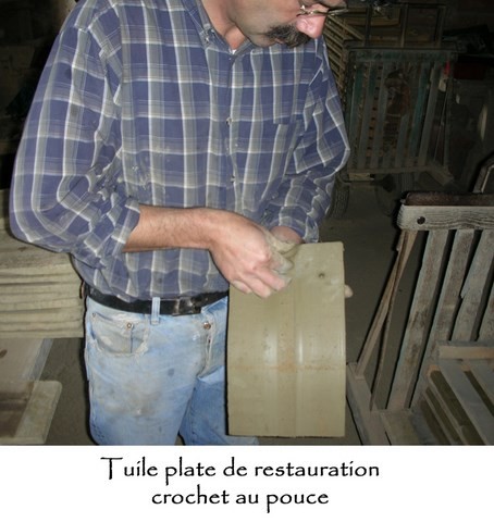tuile plate